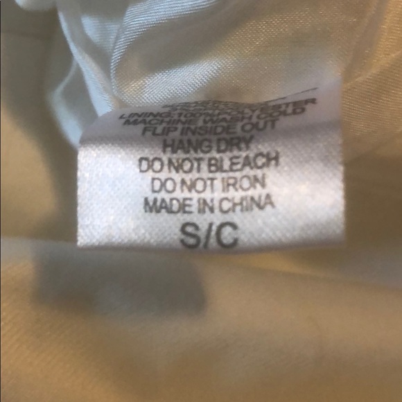 Size small white and navy striped dress - Picture 5 of 5